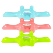 스파인 스트레칭바 홈트레이닝 거북목 일자목 안마기, 핑크