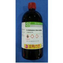 오피스안&컴사이언스 (kor)0.1%-Methylene Blue solution0.1%-메틸렌블루용액 DAEJUNG-500ML 시약