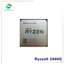 컴퓨터 듀얼 코어 쿼드 스레드 쿨러 cpu 프로세서 8코어 amd ryzen 5 2400g r5 2400g r5 pro 2400g 3.6ghz 65w CPU 소켓 am4