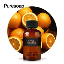 [퓨어솝] 스윗오렌지 E.O (에센셜 오일) 비누만들기 화장품만들기, 30ml