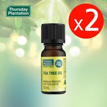 써스데이 플랜테이션 티트리 오일 10ml x2개