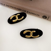 체인 원형 미니 포인트 집게핀