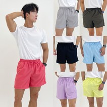 남자 트레이닝 반바지 기능성 스쿼트 팬츠 헬스 운동복