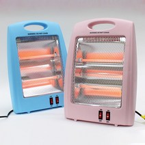 미니 2단 히터 온풍기 석영관 사무실 데스크 미니온풍기 난로, 색상랜덤발송, 미니히터