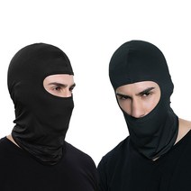 위즈모아 입체 쿨 바라클라바 여름 오토바이 멀티스카프 넥워머, 입체 쿨 바라클라바 블랙(ONE SIZE)