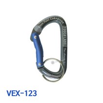 나카바야시 카라비너 VEX-123 후크고리 카라비나 캠핑용 고리 잠금