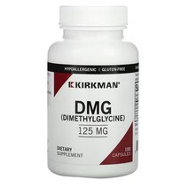 Kirkman Labs DMG (다이메틸글라이신) 125mg 캡슐 100정