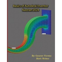 (영문도서) Basics of Autodesk Inventor Nastran 2024 Paperback, Cadcamcae Works, English, 9781774591017