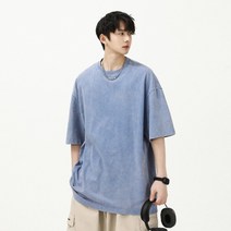 여름반팔티 2023 그림자가 없다 벽 빅사이즈 워싱 7색 t셔츠 M5XHT23115 P30 4993300658