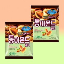 아몬드가 통째로 들어있는 오리온 통아몬드 캔디 90g X12개
