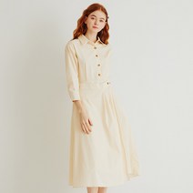 숲 반오픈 셔츠 칼라 원피스(SZ2OPE1)