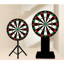 전자다트 대형 스탠드 스마트 가정용, 09.나무틀지름120cm(자기다트판)10개다트