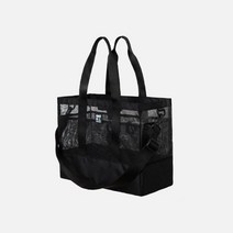 배럴 스포츠가방 메쉬 스퀘어 토트백 20L 블랙 (B3SUABG002BLK) MESH SUARE TOTEBAG 20L BLACK