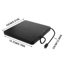 usb c type c cd dvd rw 레코더 외부 광학 드라이브 dvd burner rom rewriter for macbook notebook laptop pc compute