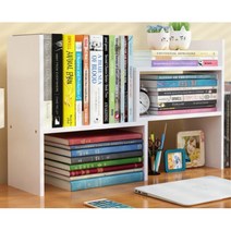 공간활용 화장대 책장 ㄷ자 수납장 책꽃이 사무실 북, 다크월넛