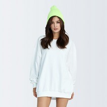 NanDe 무지 오버핏 맨투맨