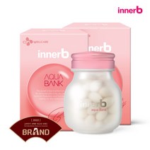 CJ웰케어 이너비 아쿠아뱅크 히알루론산, 56캡슐 x 2box, 2개, 56정