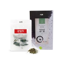 백화점입점 로스팅 감잎차 삼각티백 30T 실속형 25T 고급형 국내산 한방차, 볶은 감잎차 삼각티백 25티백 고급형
