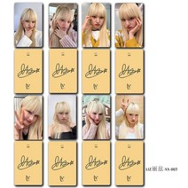 아이브 리즈 liz 개인 굿즈 포토카드 응원사진 굿즈 8pcs LIZ-XX-888, 03
