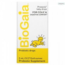 프로텍티스 바이오가이아 신생아 아기 유산균 프로바이오틱스 베이비 드롭 비타민D 5ml 어린이유산균 글루텐프리 유제품무함유 스웨덴유산균