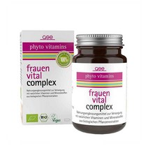 GSE 우먼 여성 바이탈 콤플렉스 파이토 멀티 비타민 2개월분 60정 독일직구 Frauen Vital Complex