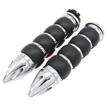 바이크 오토바이 부품 액세서리 핸들 바 핸드 그립 야마하 Dragstar XVS400 XVS650 XVS1100 V-star DS400 DS650 DS950 DS1100 클래식, [06] NO.4 chrome, 06 NO.4 chrome