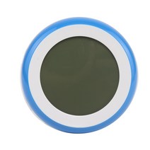 디지털 lcd 디스플레이 실내 온도계 습도계 라운드 무선 전자 온도 습도 측정기 weather station, 유형3