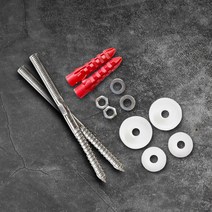 ABON13569 세면대 앙카볼트 세트 120mm 설치부속품 세면기부속품 AJBATH, 세면기앙카 120mm