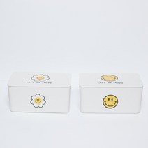 물티슈케이스 스마일 꽃스마일 대용량 마스크보관함, 1개