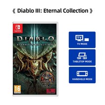 닌텐도 스위치 게임디아블로 III 이터널 컬렉션장르 액션 어드벤처 RPG 파티 14 개 언어 TV 탁상 휴대용 모드, [01] Game Card