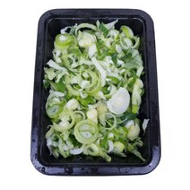 평창애 신선채소 손질채소 세척채소 무채 무생채 양파 마늘 대파 파 야채 김치 요리재료 음식재료, 채썬 대파 220g