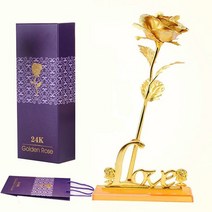금장미 카네이션 선물 볼펜 어버이날 스승의날 생일, 도금 골드장미