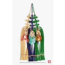 Norigae 낙지발노리개 삼작노리개 작품노리개 한복노리개 비취 산호 호박 중삼작 노리개 나스첸카