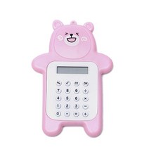공학용 재무 회계 기계식 로그 적분 계산기미니 계산기 파스텔 포켓 1 개 핸디 사이즈 8 자리 디스플레이, 05 분홍색