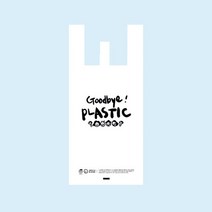 리그라운드 친환경생분해 굿바이플라스틱 양날봉투[100매], 특대[32(M8)X59]