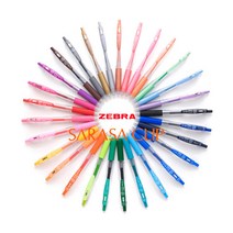 제브라 사라사 클립 중성펜 (0.3/0.4/0.5/0.7/1.0mm), 0.3-BLACK