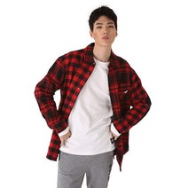 엔비에이 유니 시카고불스 체크 반전 셔츠 (N183SH211P)
