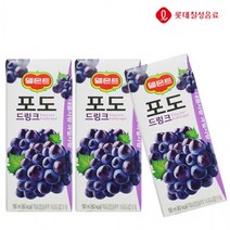 델몬트 포도 190ml X 24개 과채음료/과즙음료/팩음료/음료수/혼합음료/음료/주스, 상세페이지 참조, 쿠팡 1