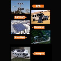 태양광 발전 220v 가정용태양광 인버터 발전기 600w 플렉서블 단결정 태양 전지 패널 키트 가정용 RV 보트 솔라 태양열 드롭쉬핑, [01] 18V, [01] 100W 1PCS