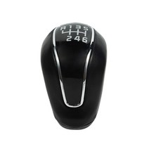 car leather gear shift knob 레버 스틱 시프터 for kia cerato ceed k3 forte hyundai creta ix25 2012 2013 2014, 6단 속도