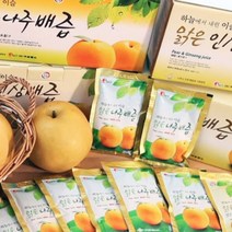 진한 나주배즙 100ml x 30포 추석선물세트 목에 좋은, 단품