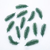 인공 소나무 바늘 녹색 잎 나무 단풍 식물 가정용 행사 사진 스튜디오 소품 웨딩 정원 장식 촬영 10 개, [03] 10 Pine needles