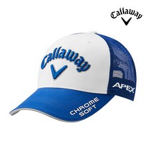 캘러웨이 21 CG 투어 아메리칸 메쉬 남성용 골프모자 블루, 단품