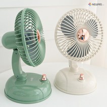 리드탑 BLDC 180도 탁상용 무선 회전 선풍기, 카키, FN-800M