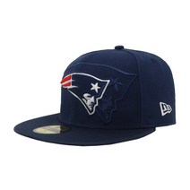 뉴에라 59피프티 남성용 캡 NFL 뉴잉글랜드 패트리어츠 2016 필드 장착 팀 모자 볼캡 빅사이즈
