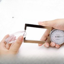 두께 측정기 안경 렌즈 게이지 감지 두께 측정 도구