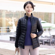 엄마옷 모슬린 경량 패딩 점퍼 JP211187마담 미시옷 50대 중년여성의류 60대 엄마옷 빅사이즈 할머니옷 여성옷