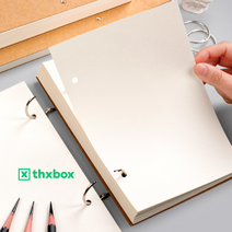 THXBOX 심플 드로잉 스케치북 8절 16절