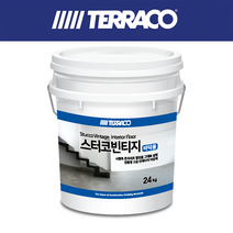 테라코 스터코 빈티지 24KG (바닥용/노출콘크리트), F400 (레드)