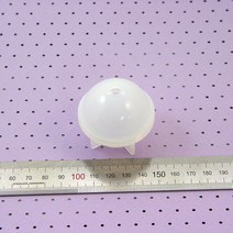 3D랩터 / 각종공예 지름 40mm 구모양 실리콘 몰드 DIY 레진 양초 비누 동그란